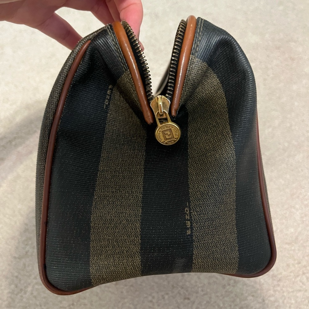Fendi Penguin Striped Boston Bag - Picture 4 of 9
